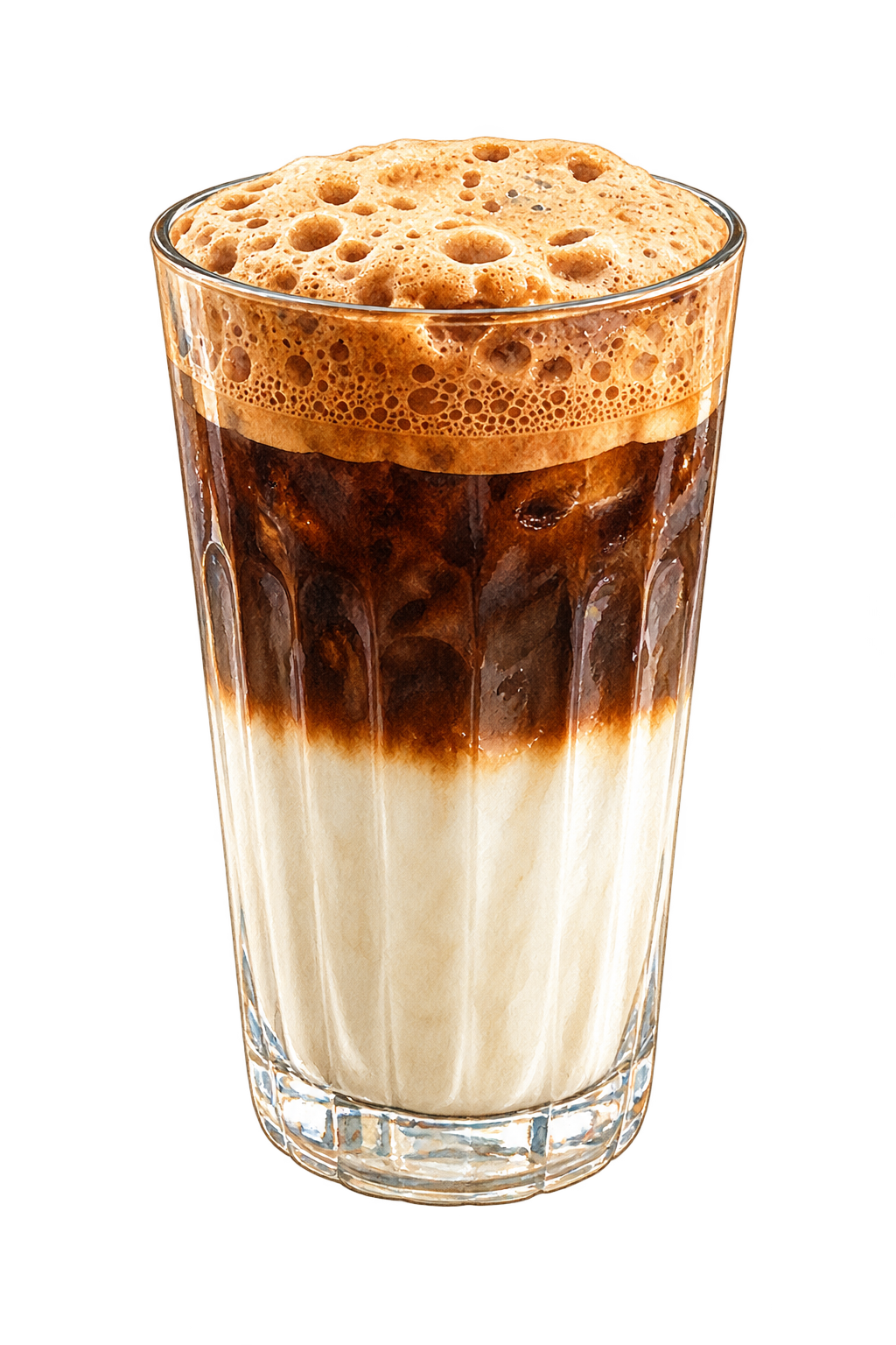 Bạc xỉu cốt dừa — froid