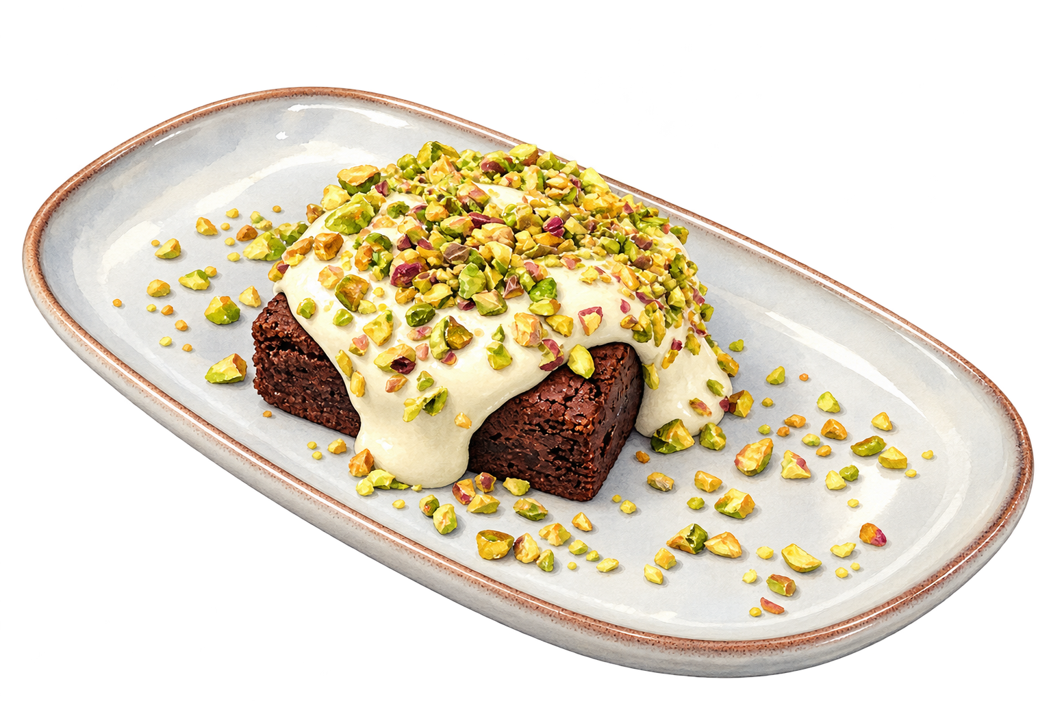 Brownie Crème Pistache