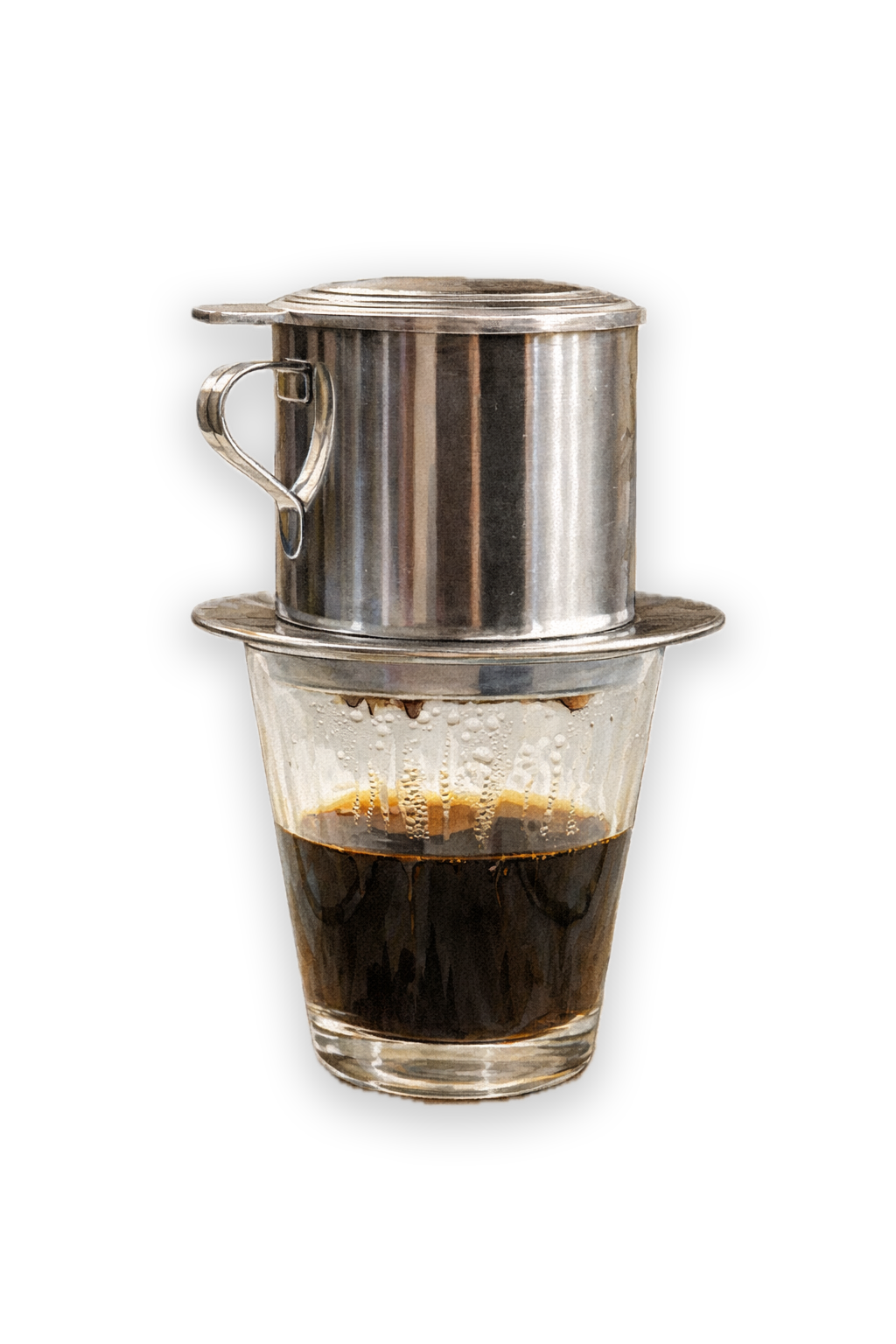 Cà phê phin đen / Café noir