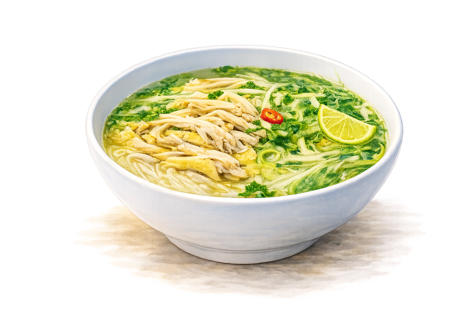 Phở gà au poulet