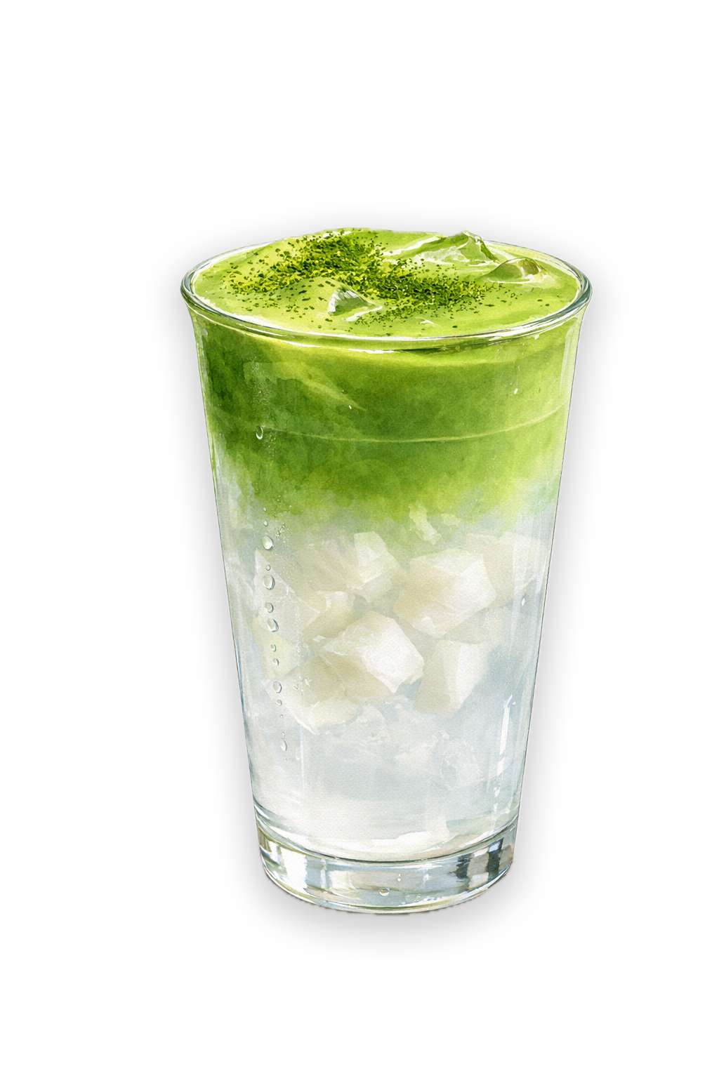 Coco Matcha à l’eau de coco